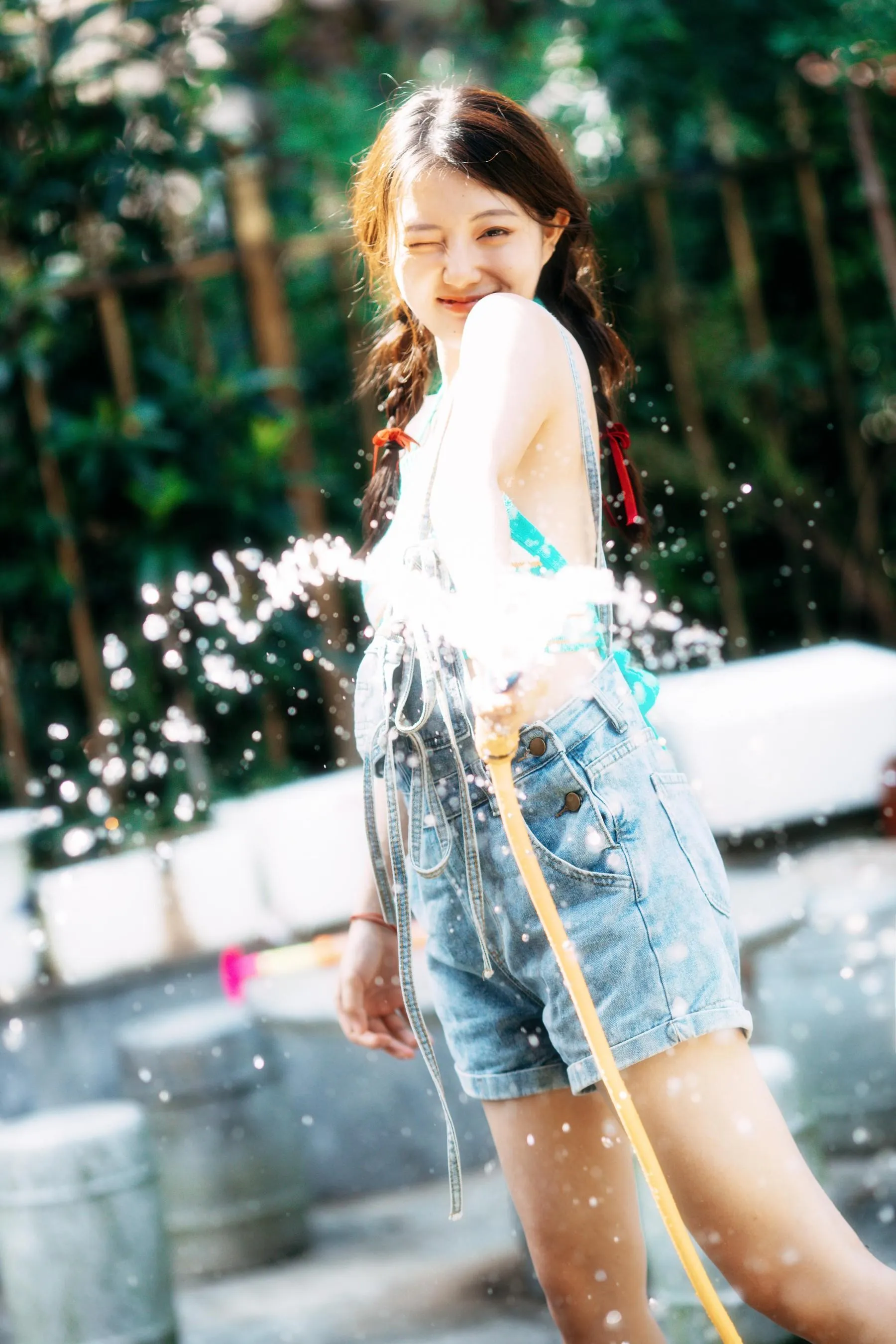 [YITUYU艺图语]2021.11.30 后院水花 黎美汐 [42P]插图